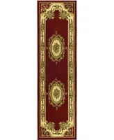 Safavieh Lyndhurst LNH218 Red and Ivory 2'3" x 12' Runner Area Rug