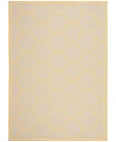 Safavieh Courtyard CY6009 Beige and 4' x 5'7" Sisal Weave Outdoor Area Rug