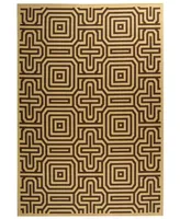 Safavieh Courtyard CY2962 Natural and Brown 2'3" x 6'7" Runner Outdoor Area Rug