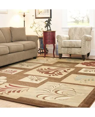 Safavieh Lyndhurst LNH554 and Multi 8'9" x 12' Area Rug