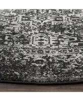 Safavieh Evoke EVK256 and 6'7" x 6'7" Round Area Rug