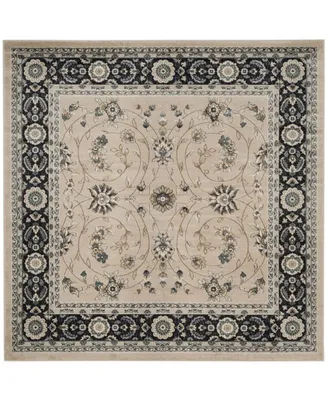 Safavieh Lyndhurst LNH340 Light Beige and Anthracite 7' x 7' Square Area Rug