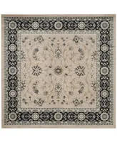 Safavieh Lyndhurst LNH340 Light Beige and Anthracite 7' x 7' Square Area Rug