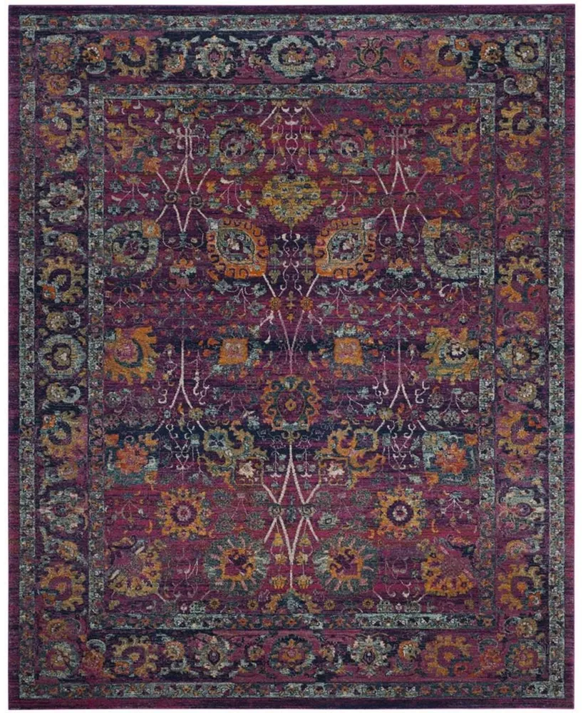 Safavieh Granada GRA352 Fuchsia and Multi 8' x 10' Area Rug