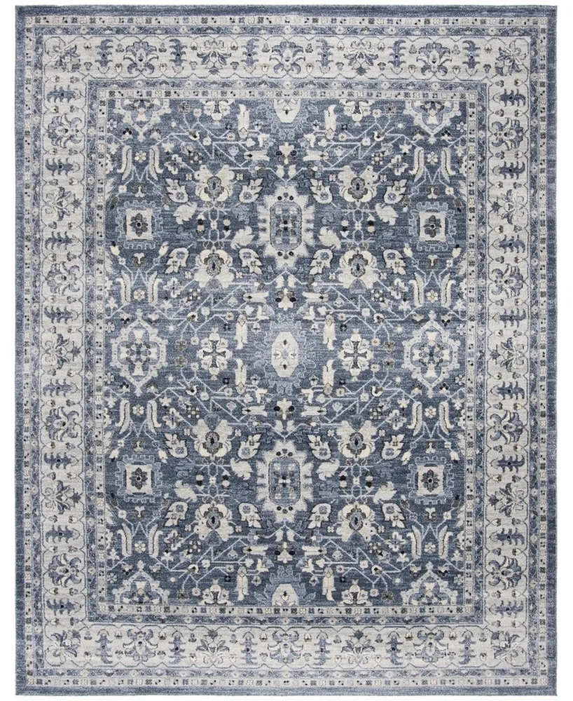 Safavieh Charleston CHL412 Navy and Creme 8' x 10' Area Rug