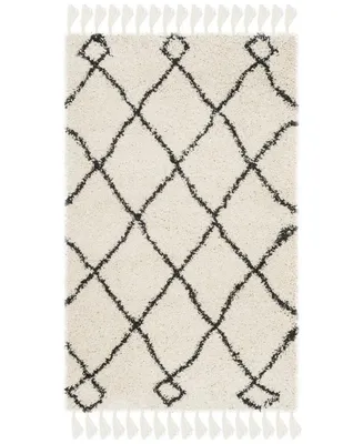 Safavieh Moroccan Fringe Shag MFG241 2'3" X 5' Area Rug