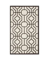 Safavieh Amherst AMT416 Ivory and Brown 3' x 5' Area Rug