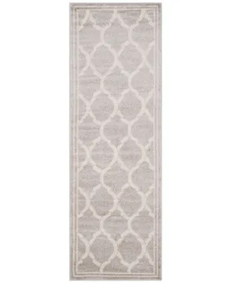 Safavieh Amherst AMT415 Light Grey and 2'3" x 7' Runner Area Rug