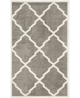 Safavieh Amherst AMT421 Dark Gray and Beige 5' x 8' Area Rug