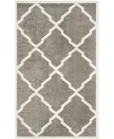 Safavieh Amherst AMT421 Dark Gray and Beige 5' x 8' Area Rug