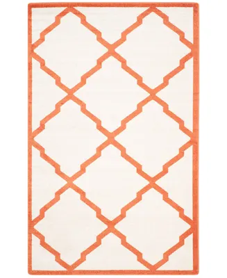 Safavieh Amherst AMT421 Beige and Orange 5' x 8' Area Rug