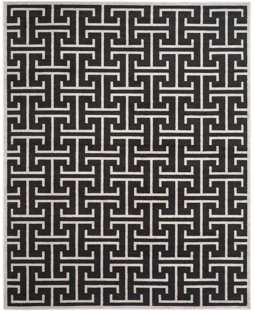 Safavieh Amherst AMT404 Anthracite and Light Gray 8' x 10' Area Rug