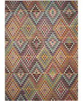 Safavieh Monaco MNC204 Multi and Beige 8' x 11' Area Rug