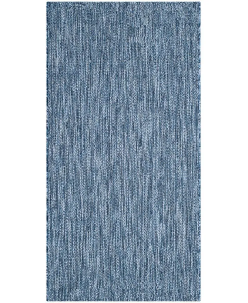 Safavieh Courtyard CY8520 Navy 2'7" x 5' Outdoor Area Rug