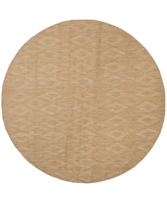 Safavieh Courtyard CY8522 Natural 6'7" x 6'7" Round Outdoor Area Rug