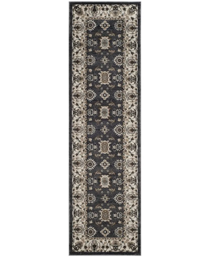 Safavieh Lyndhurst LNH332 Grey and Cream 2'3" x 8' Runner Area Rug