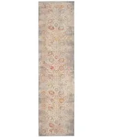 Safavieh Vintage Persian VTP411 Grey and Multi 2'2" x 8' Runner Area Rug