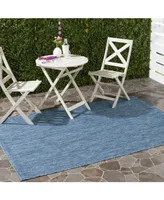 Safavieh Courtyard CY8520 Navy 5'3" x 7'7" Outdoor Area Rug