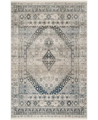 Safavieh Vintage Persian Gray and Blue 6' x 9' Area Rug