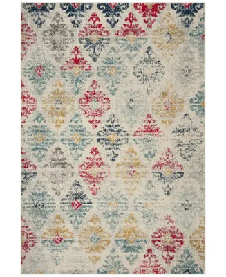 Safavieh Madison MAD304 Ivory and Blue 5'3" x 7'6" Area Rug