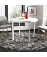 Safavieh Porcello PRL6941 Light Gray and Charcoal 6'7" x 6'7" Round Area Rug