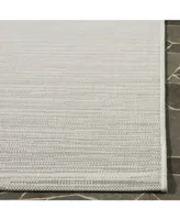 Safavieh Courtyard CY6576 Light Gray 5'3" x 7'7" Sisal Weave Outdoor Area Rug