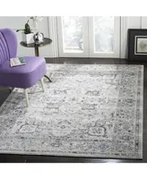 Safavieh Charleston CHL411 Gray and Dark Gray 5'3" x 7'6" Area Rug