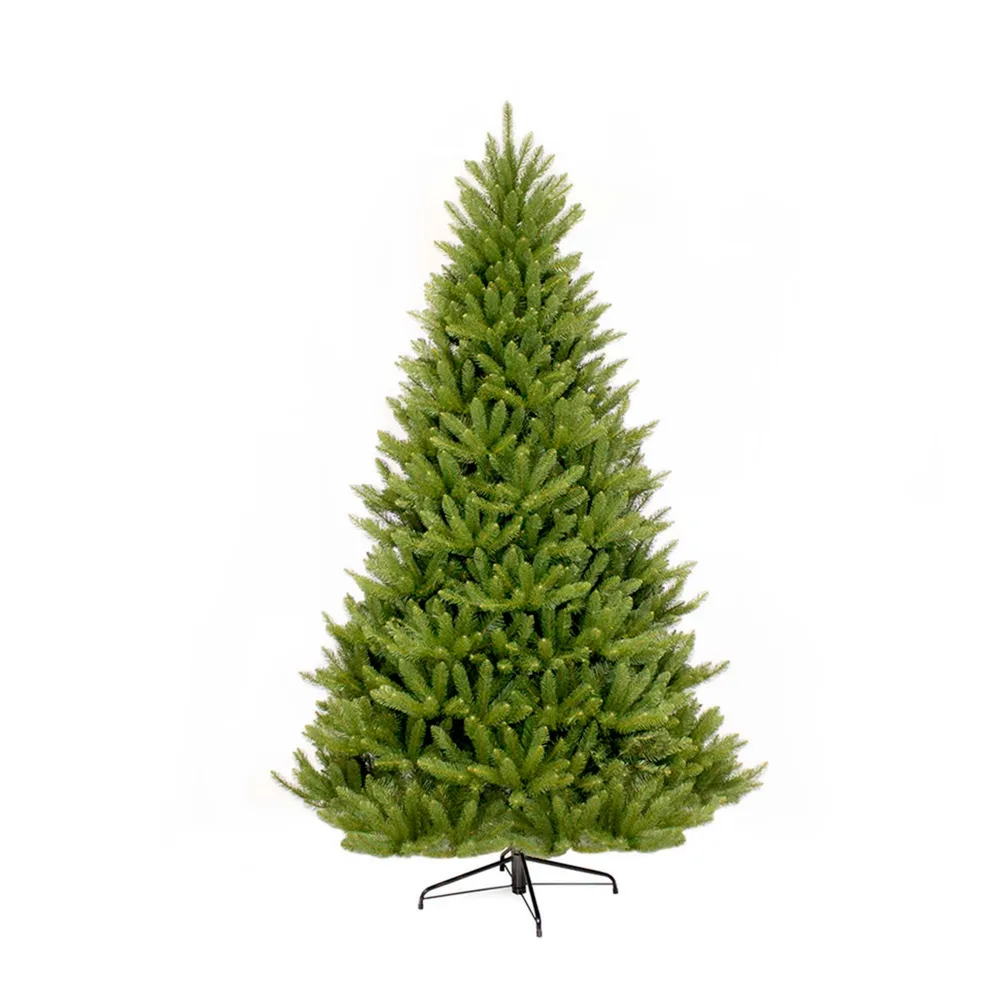 Puleo 7FT Unlit Franklin Fir Artificial Unlit Christmas Tree