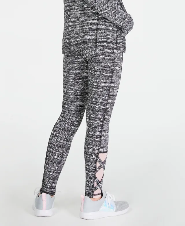 Id Ideology Big Girls Static-Print Caged Leggings, Created for