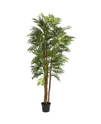 Nearly Natural 6' Bella Palm Faux Silk Tree