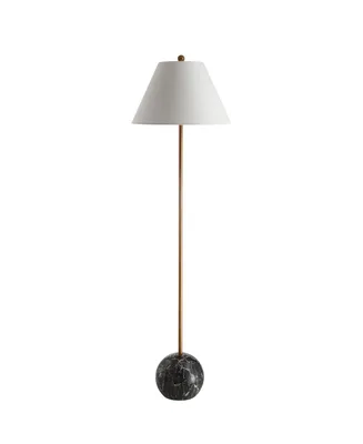 Jonathan Y Miami Minimalist Resin/Metal Led Floor Lampite