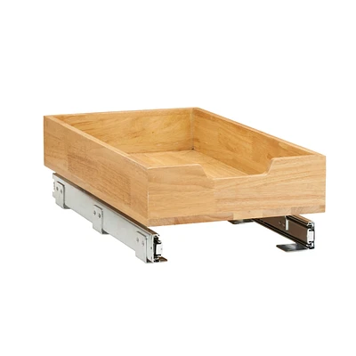 Household Essentials Glidez Wood 11.5" -Tier Sliding Cabinet Organizer