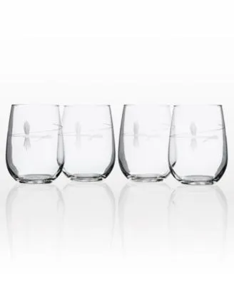 Rolf Glass Fly Fishing Set Of 4 Glasses Collection