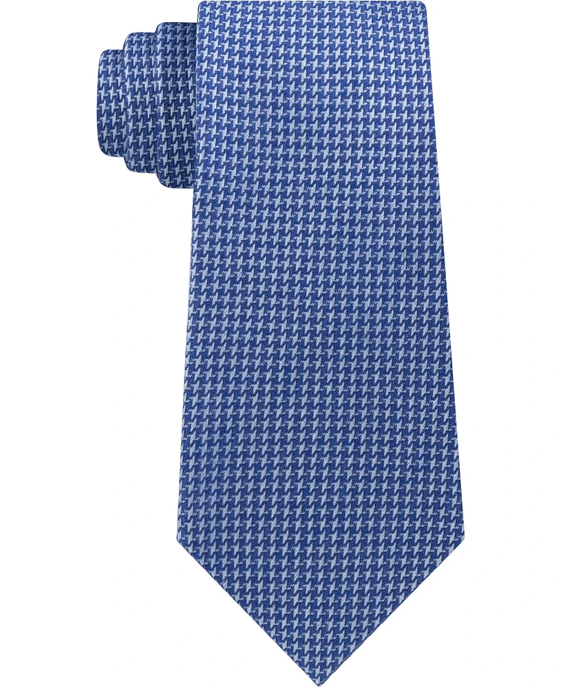 Calvin Klein Men's Slim Houndstooth Tie