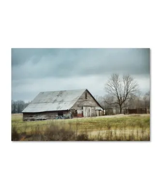 Jai Johnson 'An Old Gray Barn' Canvas Art