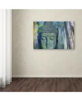 Cora Niele 'Buddha with Bamboo' Canvas Art - 24" x 16" x 2"