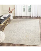 Safavieh Evoke EVK264 Ivory and Gray 5'1" x 7'6" Area Rug