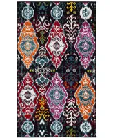 Safavieh Cherokee CHR913 Black and Red 3' x 5' Area Rug