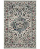 Safavieh Madison MAD930 Navy and Fuchsia 5'3" x 7'6" Area Rug