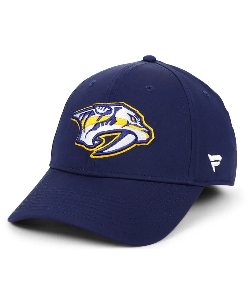 Authentic Nhl Headwear Nashville Predators Basic Flex Stretch Fitted Cap