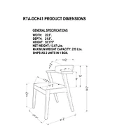 Techni Mobili Home Wooden Dining Chair