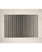 Chilewich Block Stripe Shag Doormat - 18" x 28"