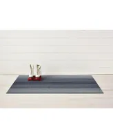 Chilewich Block Stripe Shag Doormat - 18" x 28"