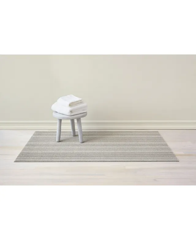 Chilewich Heathered Shag Big Mat - 36 x 60 - Grey