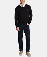 Nautica Men's Navtech Performance Classic-Fit Soft V-Neck Sweater