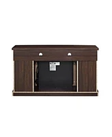 Ameriwood Home Zane Electric Fireplace Tv Stand Collection