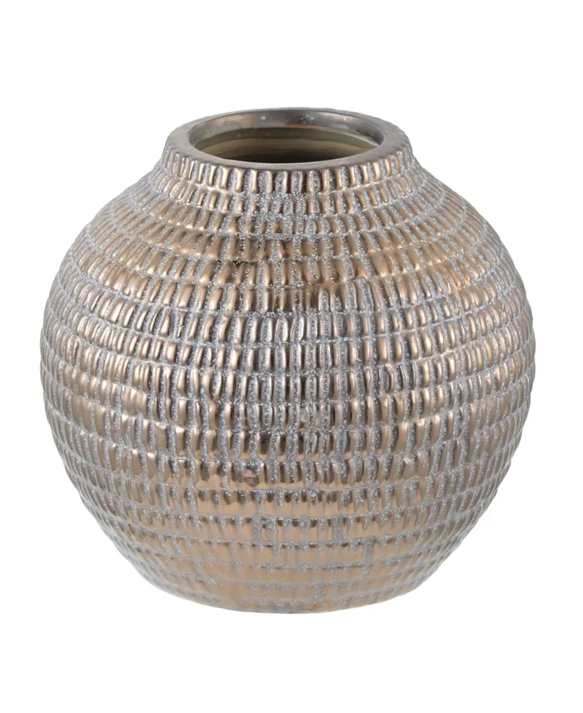 Tribal Chic Ceramic Pot, Large