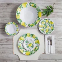 Q Squared Limonata Melamine Dinnerware Collection