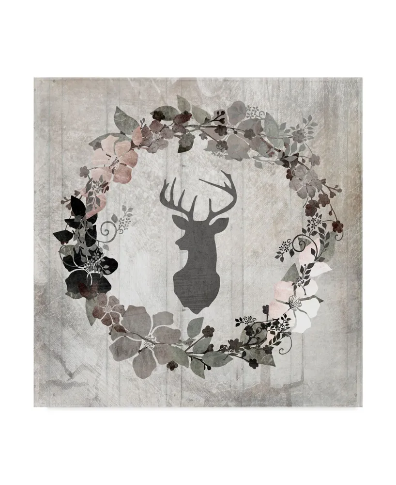 lightbox Journal 'Modern Deer' Canvas Art - 14" x 14" x 2"