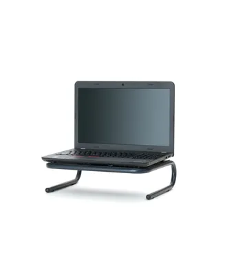 Mind Reader Metal Monitor Stand, Monitor Riser for Computer, Laptop, Desk, iMac, Dell, Hp, Lenovo, Printer Stand with Keyboard Storage
